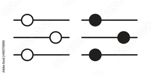Filter Control icon suitable vector symbol for graphic design, logo, web site, social media