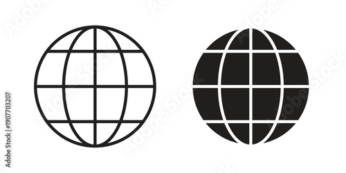 Internet icon suitable vector symbol for graphic design, logo, web site, social media