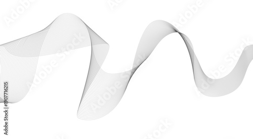 Seamless pattern with waves Abstract white paper wave background. Abstract wave element for design. Digital frequency track equalizer.