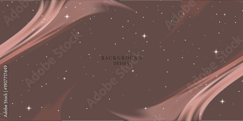  Abstract brownie  background with sparkle element