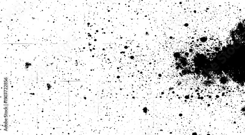 Abstract distressed grunge texture background. Grunge texture of a rough surface dotted with dots of different sizes. 