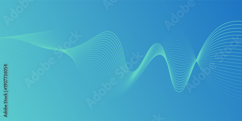 Vector  speed connect blue and green background, cyber nano information, abstract communication, innovation future tech data, internet network connection, design modern