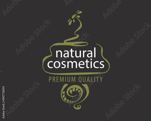 Bold nature inspired cosmetic branding, Lush botanical artwork highlighting organic extracts and vibrant fragrances for herbal beauty products