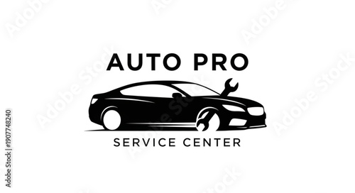 Car Service Center Logo Design.