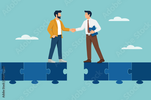Business People Handshake Deal