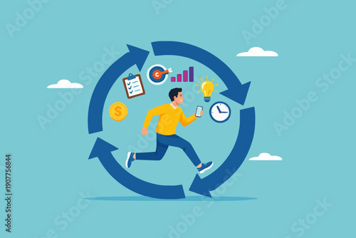 Business Cycle and Growth