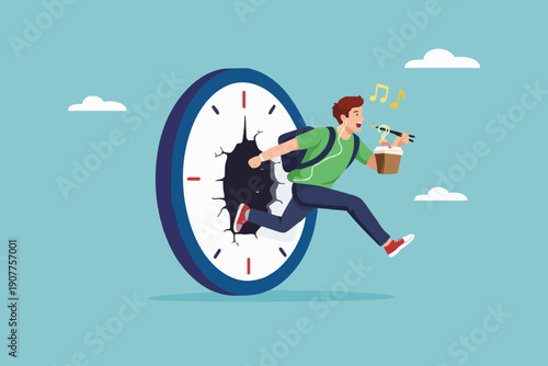 Busy Day With Coffee Drink