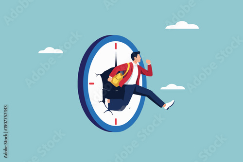 Running Out of Time Concept