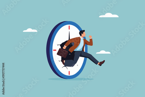 Running Out of Time Concept