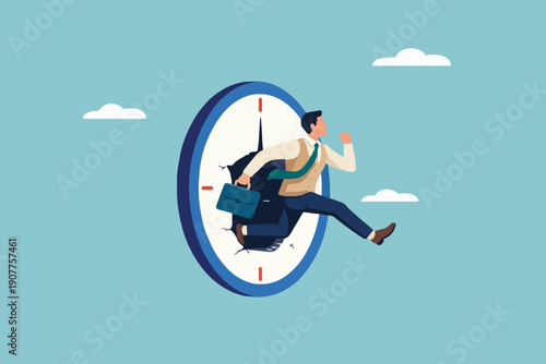 Running Out of Time Concept