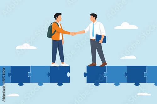 Business People Handshake Deal