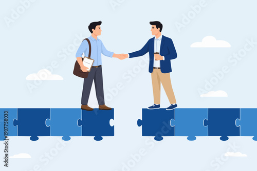 Business People Handshake Deal
