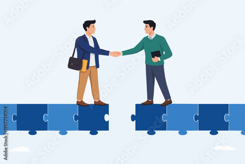 Business People Handshake Deal