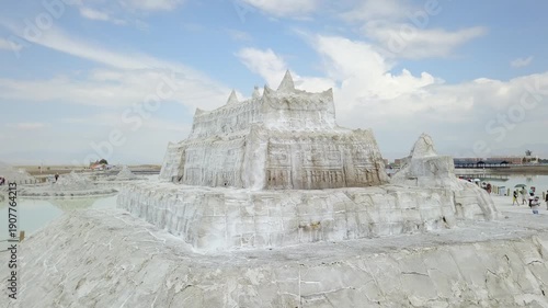 Chaka Salt Lake Crystal Castle Sculpture