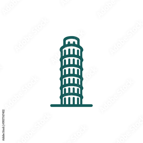 Pisa Tower Logo