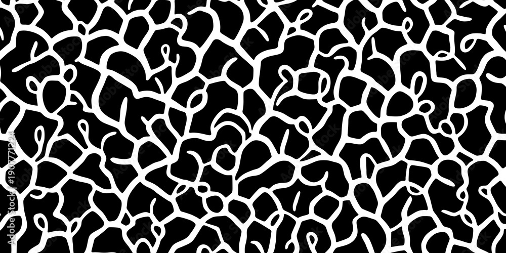 Obraz premium Organic Generative Pattern Background