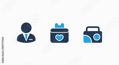 Business, Charity, and Donation Icons, portraying Financial Contribution and Fundraising Symbols for Volunteer and Social Impact Pictograms