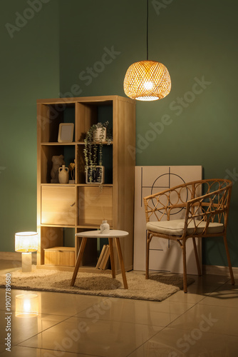 Interior of living room wit...