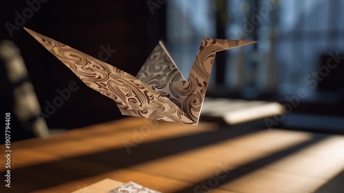 Wallpaper Mural Intricate Floral Patterned Fabric in Sunlight Torontodigital.ca