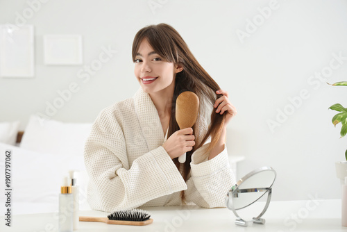 Beautiful young happy woman...