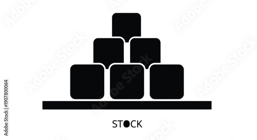 Bookmark icons stacked in pyramid shape on shelf