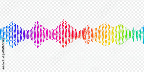 Abstract colorful halftone background featuring a digital world map vector illustration with a dotted mosaic texture and global pixel patterns for modern business and travel wallpaper design