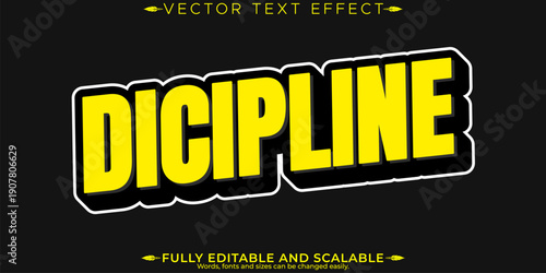 Sport text effect, editable stylish and gym text style