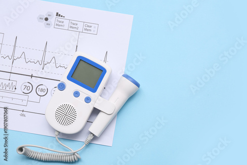 Fetal doppler with cardiogr...