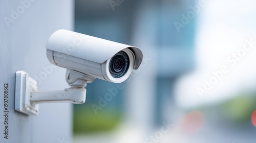 Wallpaper Mural Surveillance Camera Monitoring for Enhanced Security in Urban Environments, Deterring Crime and Ensuring Safety in Public Spaces Torontodigital.ca