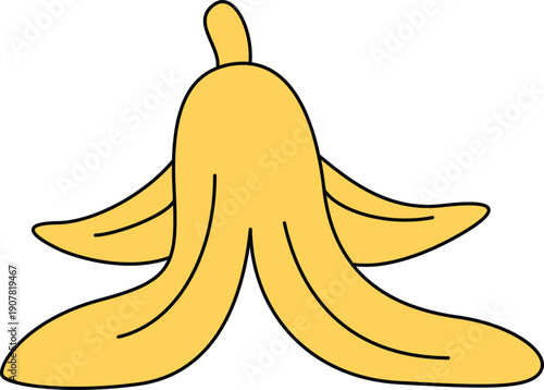 April fool object flat Illustration