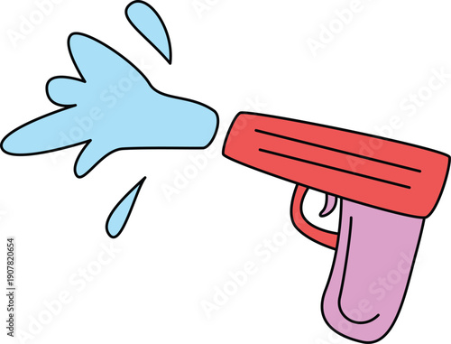 April fool object flat Illustration