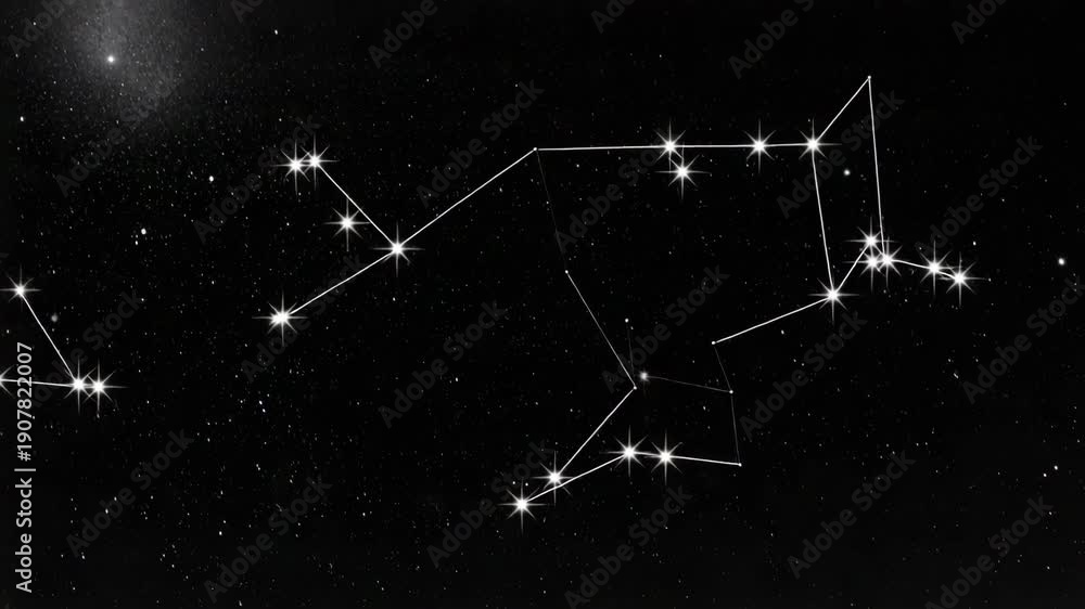 custom made wallpaper toronto digitalDepiction of stars connected by lines forming constellations against a dark starry night sky