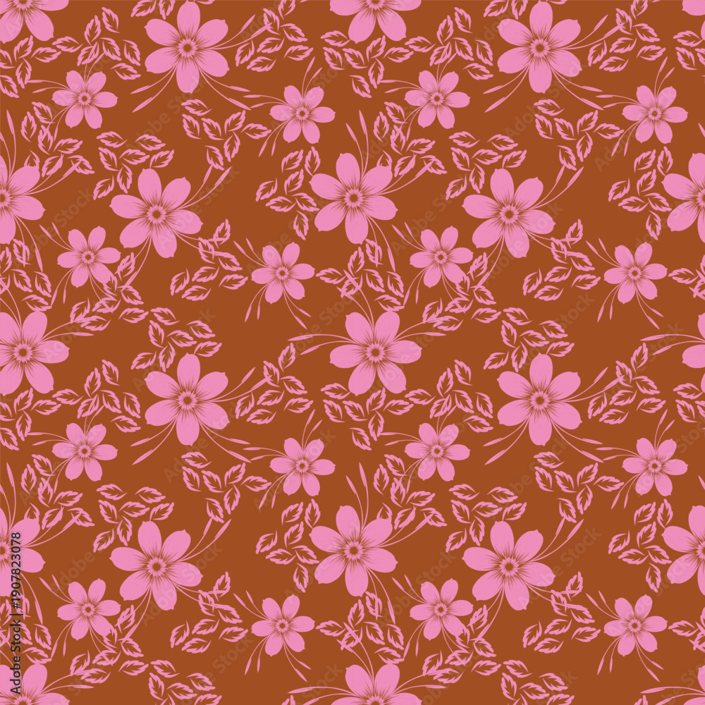 Fototapeta premium seamless floral pattern