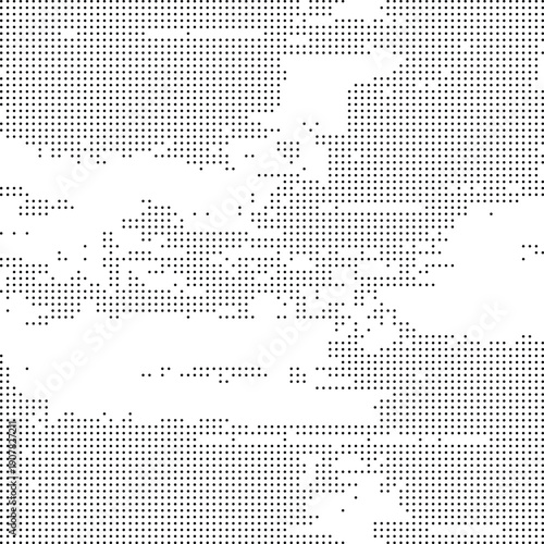 Retro Aesthetic Pixelated Bitmap Dithered Texture Halftone Y2K Grunge Lo-fi Digital Cybercore Noise Asset