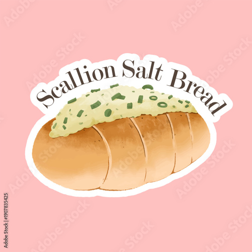 Salt Bread - This bread has a light, savory flavor with the perfect balance of cheese and salt, making it a delightful snack or breakfast option.