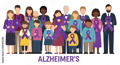 Diverse Group Raising Awareness for Alzheimer's Disease