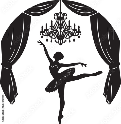 Black Background Abstract Solid Color Template