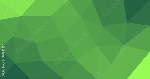 Green abstract Low polygonal background Geometric origami Texture Design