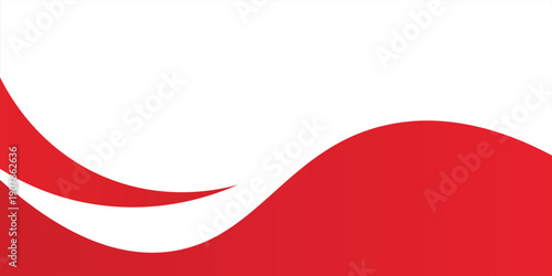 Modern blue banner background. Graphic design banner pattern background template with dynamic wave shapes. EPS 10 background