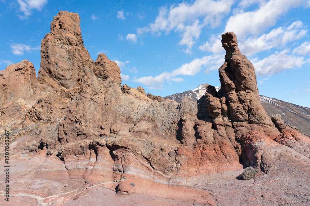 Fototapeta premium Tenerife island - Teide volcanic landscape, Spain, Canaries