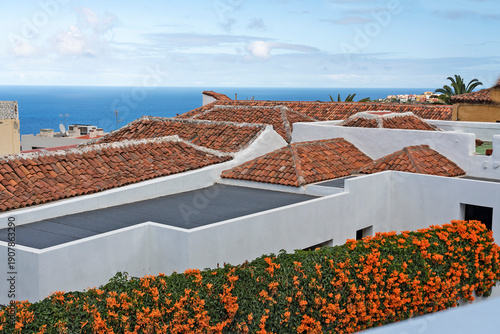 Tenerife houses in Garachiko rural town, Canaries, Spain
