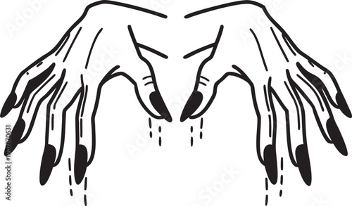 vector illustration of an angel wings