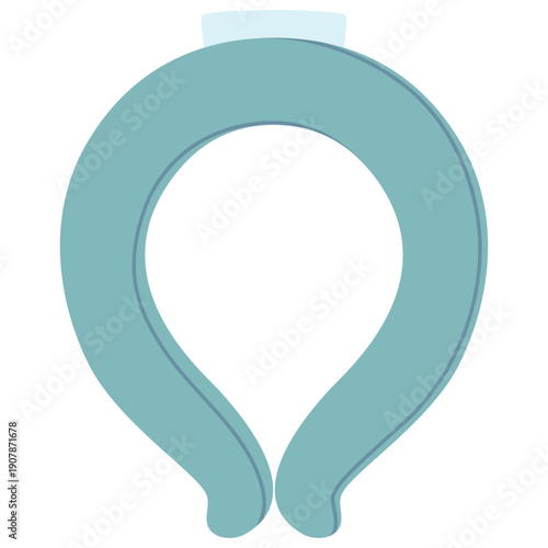 ネッククーラーのイラスト