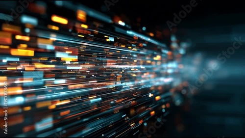 Wallpaper Mural テクノロジーの抽象背景 Torontodigital.ca