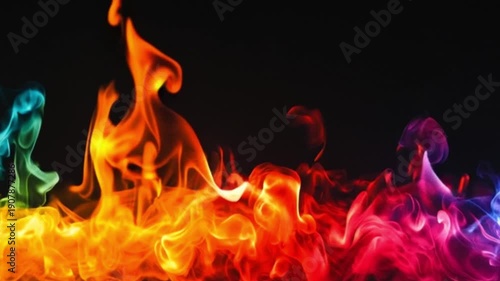 Wallpaper Mural 幻想的な炎 Torontodigital.ca