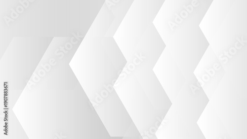 Vector Abstract Geometric Gradient: A sophisticated arrangement of interlocking shapes in subtle shades of grey, producing an interplay of light and shadow Design