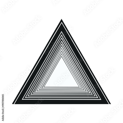 3d vector illustration of the pyramids of giza featuring a yellow abstract triangle background design and geometric symbol icons for a modern business banner or web concept art