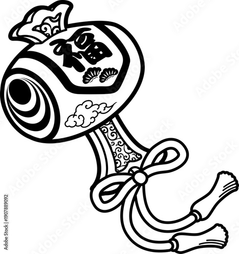 打ち出の小槌のアイコン