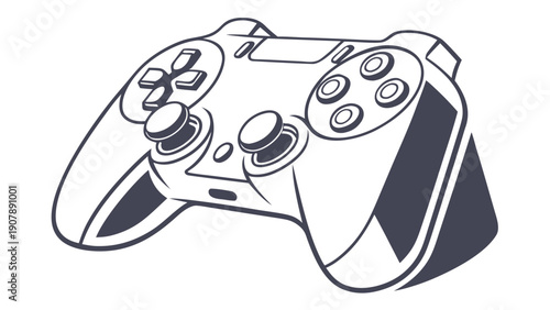 Modern gaming controller for console or PC gaming