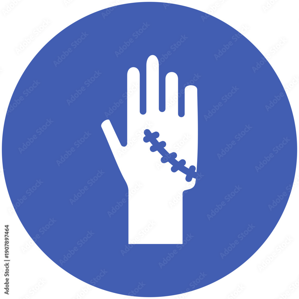 Obraz premium Scar Icon